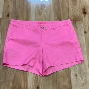 Lilly Pulitzer Callahan pink shorts Sz 12
